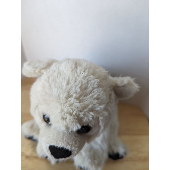 Wild Republic mini baby polar bear bean butt‎ stufed animal 8 inch sitting soft - Picture 4 of 9